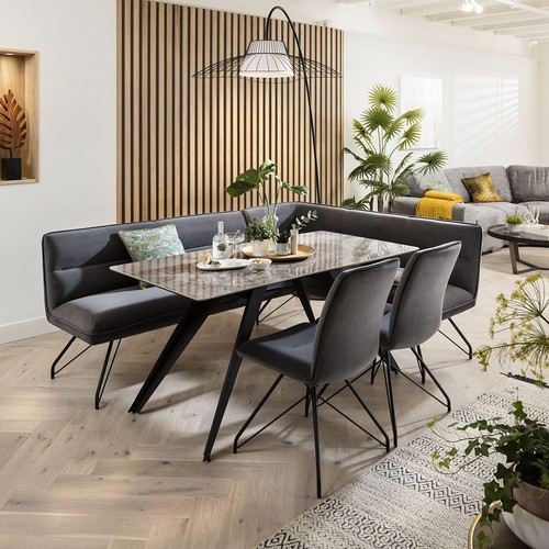 Corner dining bench - bench, set