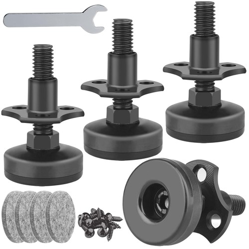Adjustable leg levelers - levelers, for