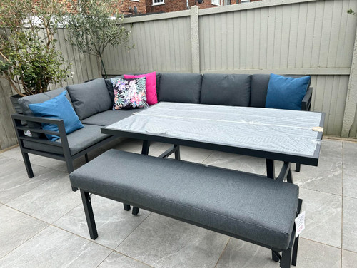 Metal garden furniture set - metal,